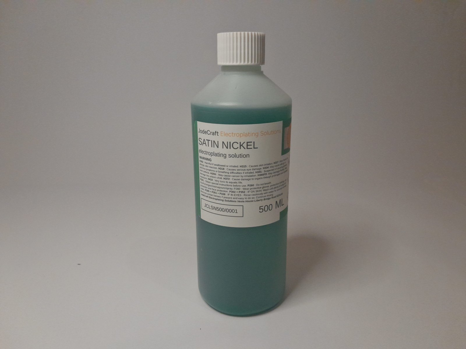 Satin Nickel Plating Solution