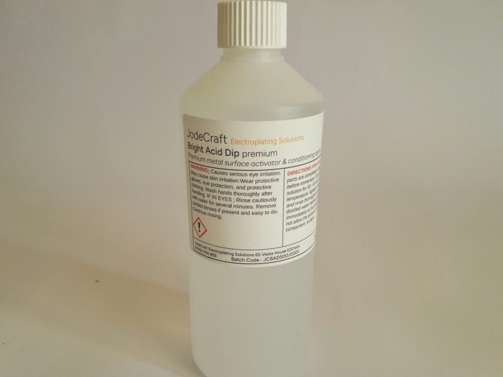 Bright Acid Dip Solution - Metal Surface Preparation & Oxide Remover