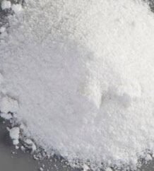 An image of an amount of zinc chloride powder